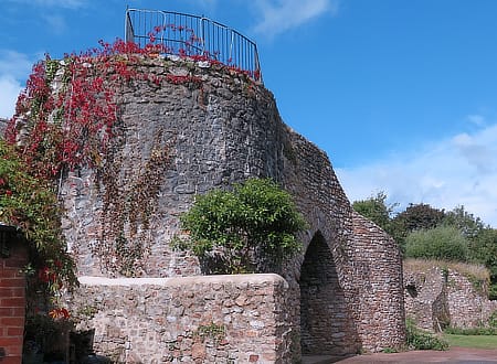 Photo: Hemyock Castle Entrance