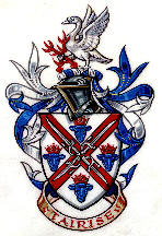 Arms of Captain WW Sheppard OBE RN