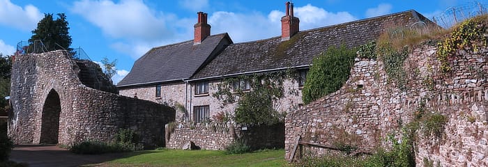 Photo: Gatehouse at Hemyock Castle, Culm Valley, Devon.