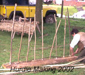 Photo: Hurdle Making, Hemyock 2002